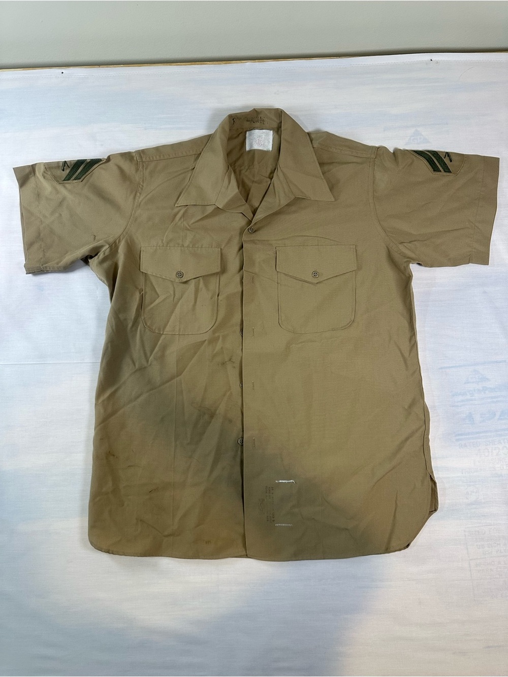 U.S. Army Short Sleeve Field Shirt - Olive/Tan